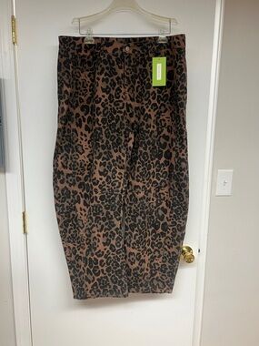 Kids Leopard Print Brown & Black Bottoms